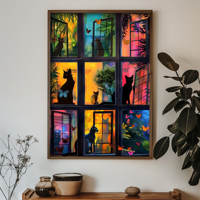 Wallity Cuadro Decorativo GE163-L Multicolor